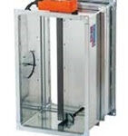 КЛОП-2(90/180) с приводом BELIMO